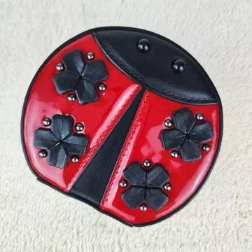 새상품급 케이트 스페이드 무당벌레 잡화 파우치 코인 케이스 네잎클로버