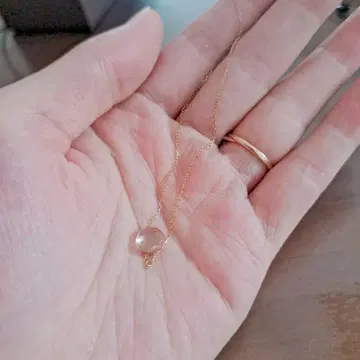 agete 아가트 목걸이 [부품 설치 필요] 클리어 스톤 포함