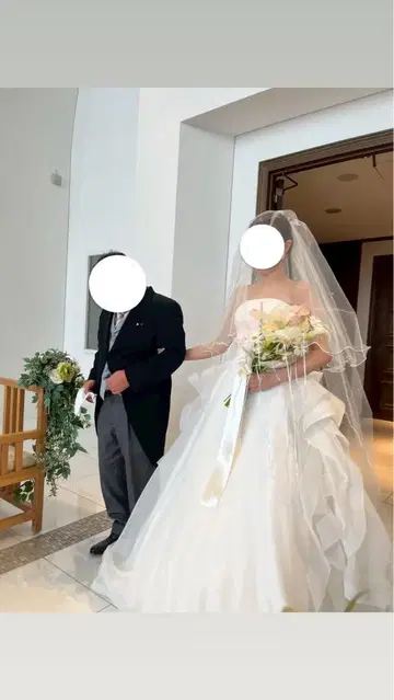 결혼식 웨딩 베일 롱 베일 펄 라라샤