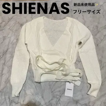[ 미사용 새상품 ] SHIENAS 니트 리본 프리 사이즈
