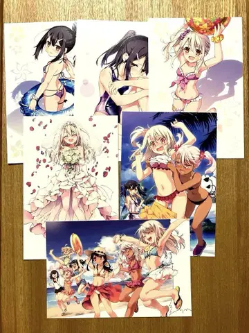 120 Fate kaleid liner 페이트 엽서 6장