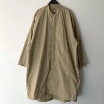 MUJI labo 발수 고밀도 직조 스탠드 칼라 코트