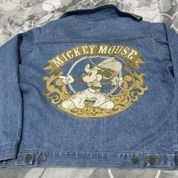 레어 웨스턴랜드 Mickey Mouse 데님 자켓