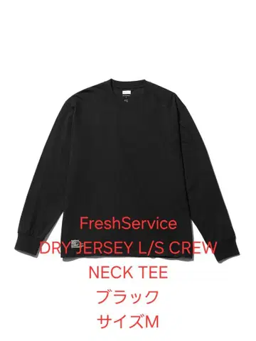 FreshServiceDRY JERSEY L/S CREW NECK TEE
