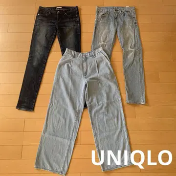 UNIQLO 데님 청바지 3세트