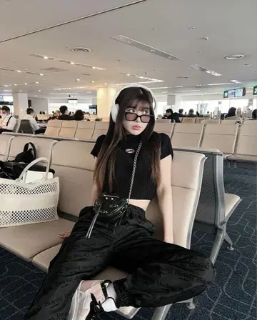 darich 엠블럼 리브 니트탑
