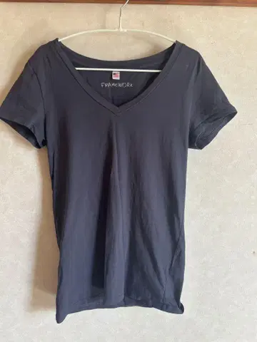 FRAMEWORK 블루 그레이 V넥