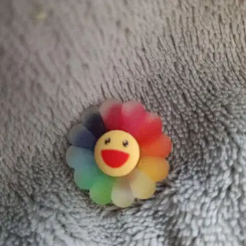 컬러풀 꽃 모양 귀걸이 (한쪽용)