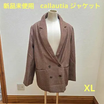 미사용 새상품 callautia 더블 버튼 테일러드 자켓