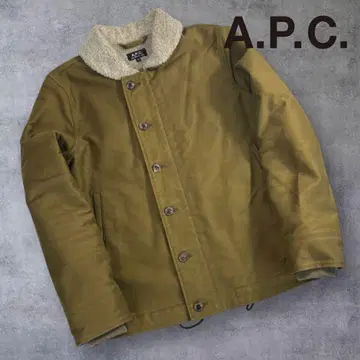 정가 5.4만 컨디션 최상 A.P.C. N-1 덱 자켓 사이즈 XS 카키
