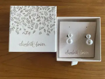 elizabeth bower Pearl Dublet Stud 귀찌