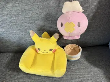 포켓몬 포켓몬 인형 벌룬 후와와 피카츄 소파 세트