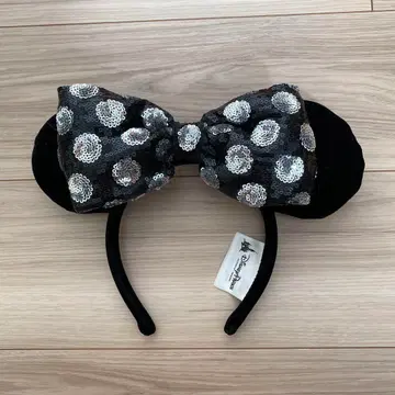 캘리포니아 디즈니 스팽글 리본 머리띠