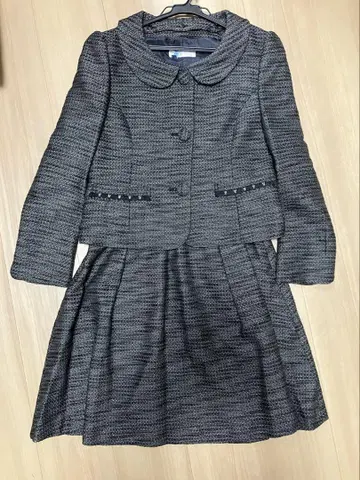 온워드 카시야마 그레이 스커트 수트 자켓 포함 사이즈 B81~85