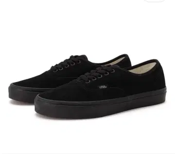 Vans 블랙 로우컷 스니커즈 오센틱