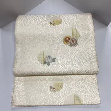 [ 새상품급 ] 여성용 후쿠로 오비 시로