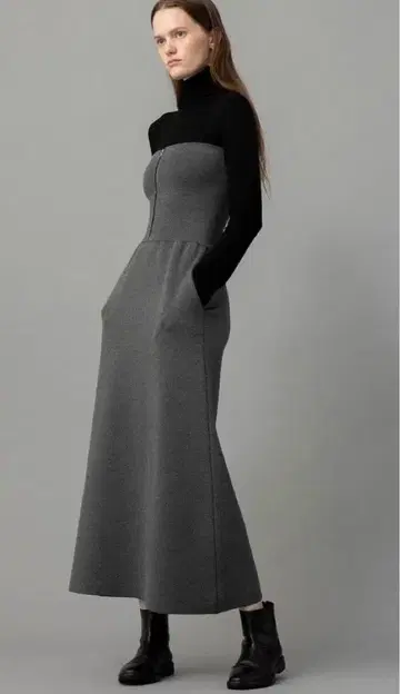 새상품 택 네이브 NAVE 온워드 니트 원피스 2