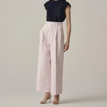 uncrave WHITE 앙크레이브 데님 팬츠 핑크 00