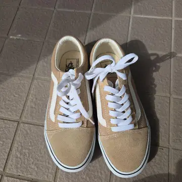 반스 VANS 올드스쿨 스니커즈 통굽 베이지