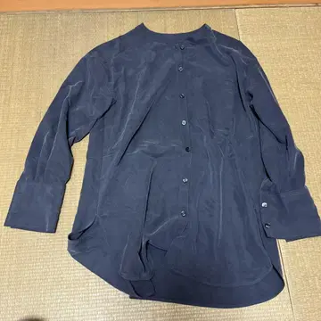 UNTITLED 다크 네이비 긴팔 셔츠