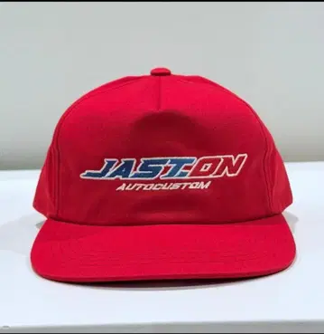 JASTON AUTOCUSTOM 빨간색 캡