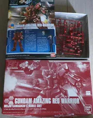 HGBF 1/144 어메이징 레드 워리어