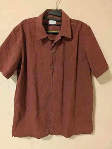 Paul Smith 반팔 셔츠 L 사이즈 브라운