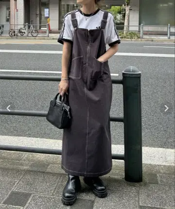 ISOOK 살로펫 오버롤 스커트