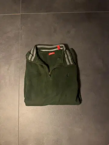 IZOD 다크 그린 플리스 풀오버