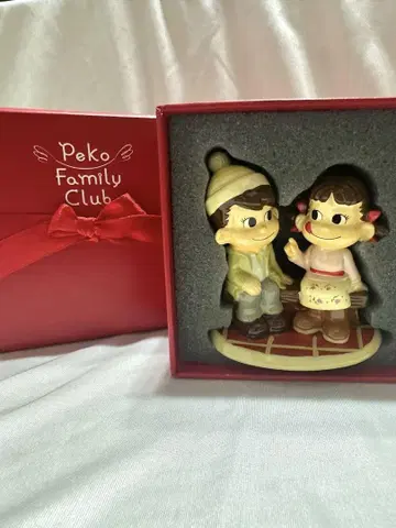 페코 패밀리 클럽 미니 피규어 공원 데이트