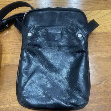 BAGGY PORT (배기포트) 숄더백 블랙 남성용
