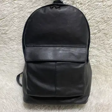 새상품급 ZARA 자라 백팩 백팩 합성 피혁 블랙 가죽
