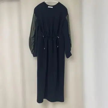 DouDou 긴팔 롱 원피스 PS