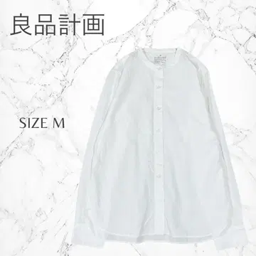 무인양품 심플 라운드 컷 헴 루즈핏 깔끔한 무지 돌려입기 좋은 M