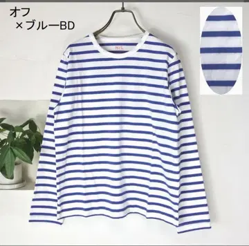 NATURAL LAUNDRY 내추럴 랜드리 보더 긴팔 T셔츠