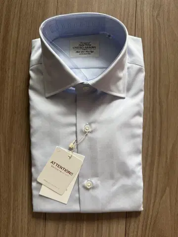 UNITED ARROWS LT 블루 드레스 셔츠 37cm