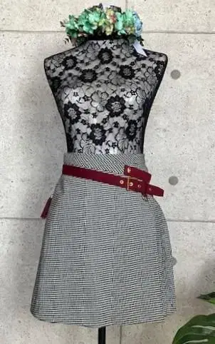 미사용 마크앤로나 MARK&LONA 여성용 골프 랩스커트