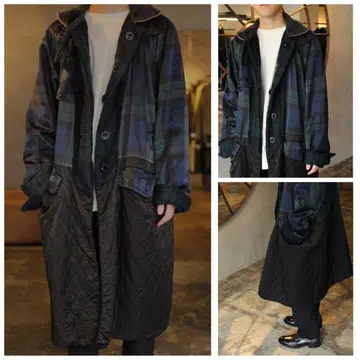 sacai 리버서블 코트 20AW 퀼팅 융모 가공 정가 21만