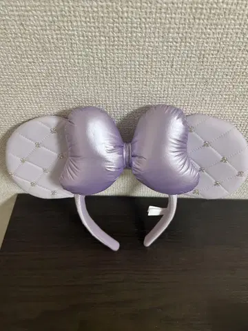 리본 포함 라벤더 머리띠