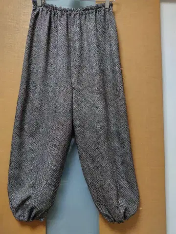 기모노 리메이크, 순수 실크,  몸빼 팬츠