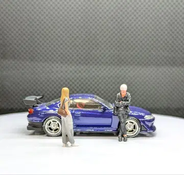 1/64 미니카 (실비아) & 피규어 디오라마
