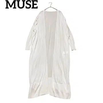 MUSE de Deuxieme Class 롱 가디건 코튼 [ F ]