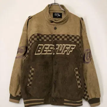 00년대 Y2K AELFRIC EDEN 구제 의류 로고 레이싱 자켓