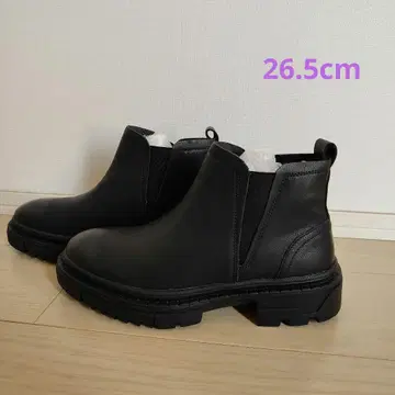사이드 고어 부츠 블랙 약 27cm