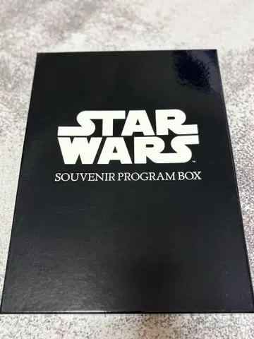 STAR WARS Souvenir Program Box 영화 팜플렛