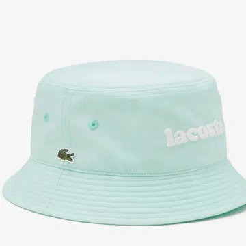 Lacoste 민트 그린 버킷햇
