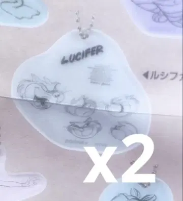 디즈니 아크릴 키링 세트