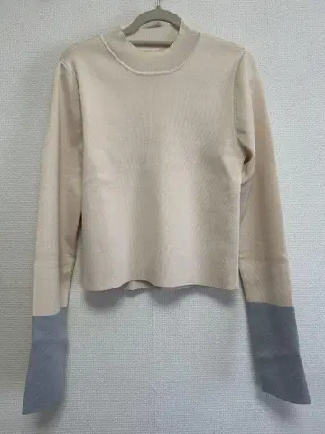 ADAM ET ROPE 지속가능성 텐셀 니트 풀오버 [미사용품]