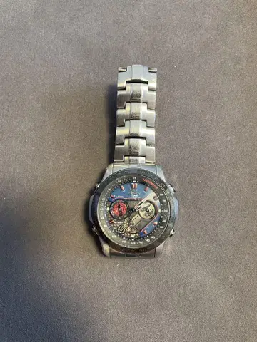 CASIO EDIFICE 터프 솔라 작동품