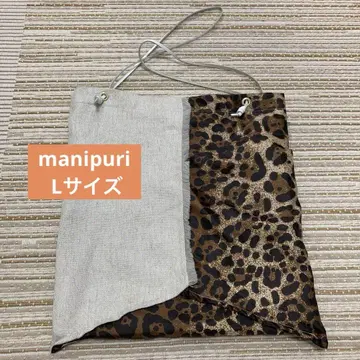 manipuri 레오파드 무늬 프린트 토트백